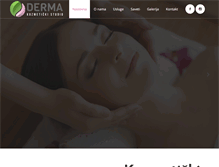 Tablet Screenshot of derma.co.rs
